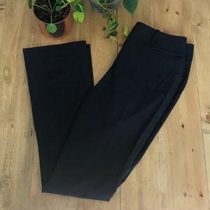The Limited Drew Tall Navy Boot-cut dress pants